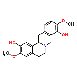 (S)-金黄紫堇碱结构式