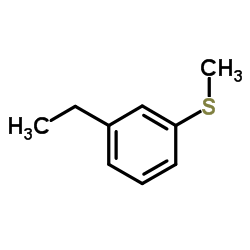 1-Ethyl-3-(methylthio)benzene structure
