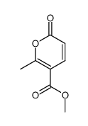 6-Methyl-2-oxo-2H-pyran-5-carboxylic acid methyl ester Structure