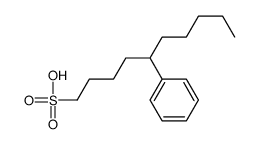 5-phenyldecane-1-sulfonic acid结构式