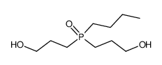 n-Butylbis(3-hydroxypropyl)phosphine Oxide Structure