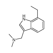 1-(7-Ethyl-1H-indol-3-yl)-N,N-dimethylmethanamine Structure