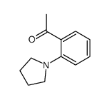 1-(2-pyrrolidin-1-ylphenyl)ethanone结构式