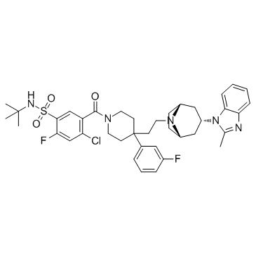 CCR5拮抗剂1结构式
