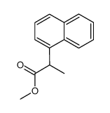 α-methyl-1-naphthylacetic acid methyl ester Structure