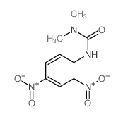 Urea, N-(2,4-dinitrophenyl)-N,N-dimethyl- (9CI) Structure