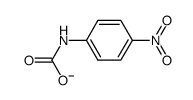 N-(4-nitrophenyl)carbamate ion Structure