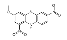 3-methoxy-1,7-dinitro-10H-phenothiazine Structure