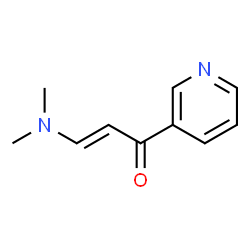 3-(dimethylamino)-1-(pyridin-3-yl)prop-2-en-1-one structure