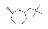 7-((trimethylsilyl)methyl)oxepan-2-one Structure