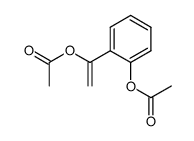 1-(2-acetoxyphenyl)vinyl acetate Structure