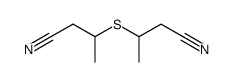 Bis(1-methyl-2-cyano-ethyl)-sulfid结构式
