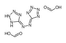 formic acid,N-(tetrazol-5-ylideneamino)-2H-tetrazol-5-amine Structure