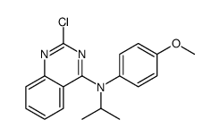 2-chloro-N-(4-methoxyphenyl)-N-propan-2-ylquinazolin-4-amine Structure