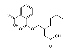 单[2-(羧甲基)己基]邻苯二甲酸酯结构式