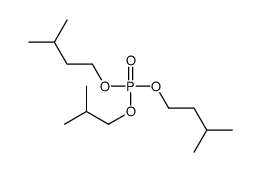 bis(3-methylbutyl) 2-methylpropyl phosphate Structure
