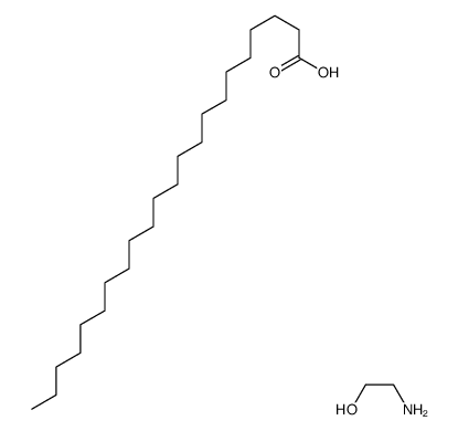 docosanoic acid, compound with 2-aminoethanol (1:1) structure
