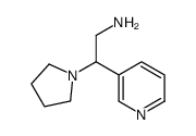 2-(3-吡啶基)-2-吡咯烷基乙胺结构式