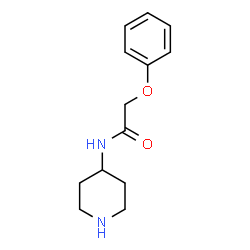 2-phenoxy-N-(piperidin-4-yl)acetamide Structure