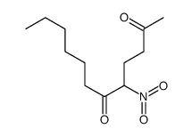 5-nitrododecane-2,6-dione Structure