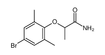 2-(4-bromo-2,6-dimethylphenoxy) propanamide structure