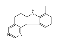 8-methyl-6,7-dihydro-5H-pyrimido[5,4-c]carbazole结构式