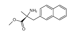 (S)-α-(2-Naphthylmethyl)alanin-methylester Structure