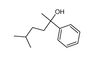5-methyl-2-phenyl-2-hexanol Structure