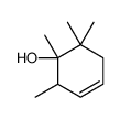 1,2,6,6-tetramethylcyclohex-3-en-1-ol结构式