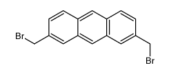 2,7-bis(bromomethyl)anthracene结构式