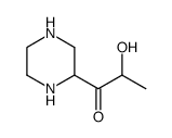 Piperazine, 1-(2-hydroxy-1-oxopropyl)- (9CI)结构式
