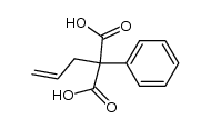 allyl-phenyl-malonic acid Structure