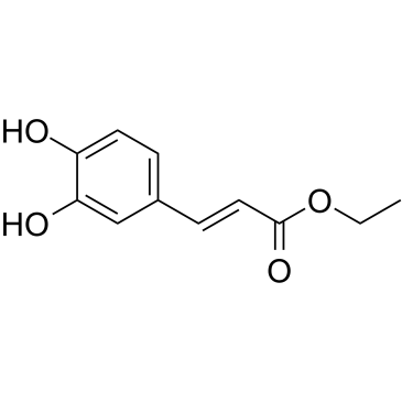 咖啡酸乙酯结构式
