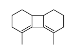 4,5-dimethyl-1,2,3,6,7,8,8a,8b-octahydrobiphenylene结构式