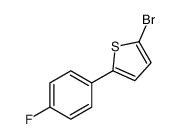 2-Bromo-5-(4-fluorophenyl)thiophene Structure
