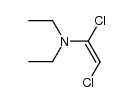 diethyl-(1,2-dichloro-vinyl)-amine结构式