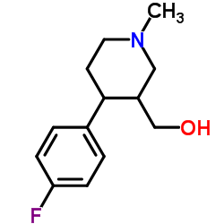 4-(4-氟苯基)-3-羟甲基-1-甲基哌啶图片