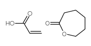 Caprolactone acrylate Structure