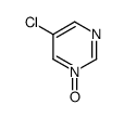 Pyrimidine, 5-chloro-, 1-oxide (9CI) Structure