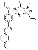 Acetildenafil-d8 Structure