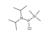 (i-Pr2N)-chloro(trimethylsilyl)phosphine结构式