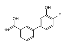 3-(4-fluoro-3-hydroxyphenyl)benzamide结构式