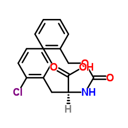 Cbz-2-Chloro-L-Phenylalanine结构式