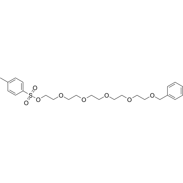 Benzyl-PEG5-Ots structure