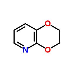 2,3-二氢-1,4-二噁并[2,3-b]吡啶结构式