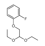 1-(2,2-二乙氧基-乙氧基)-2-氟苯结构式