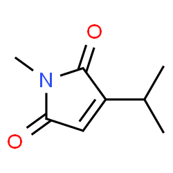1H-Pyrrole-2,5-dione,1-methyl-3-(1-methylethyl)-(9CI)结构式
