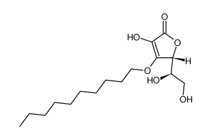 3-O-decyl-L-ascorbic acid结构式