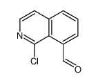 1-Chloro-8-isoquinolinecarbaldehyde Structure