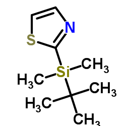 2-[tert-Butyl(dimethyl)silyl]-1,3-thiazole structure